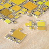 Puzzle aus Gelb und Orange (Seite)