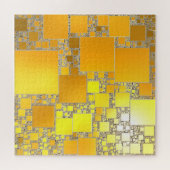 Puzzle aus Gelb und Orange (Horizontal)