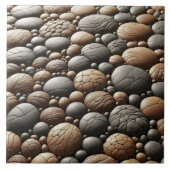 Puzzle aus getexturierten Fliesen, die an Naturste Fliese (Vorderseite)