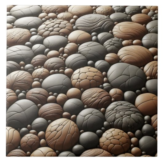 Puzzle aus getexturierten Fliesen, die an Naturste Fliese (Vorderseite)