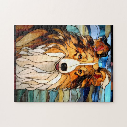 Puzzle aus Hartglas (Horizontal)