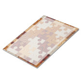 Puzzle aus Holz Notizblock (angewinkelt)
