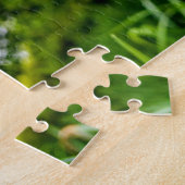 Puzzle aus kreativem Rasenleuchter aus Foto (Seite)