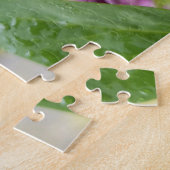 Puzzle aus lila Lila-Foto (Seite)