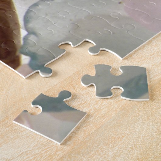 Puzzle aus Meerglas oder Strandglas (Seite)