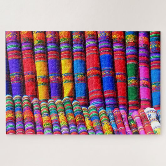 Puzzle aus mexicanischem Muster (Horizontal)