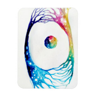 Puzzle aus Neuronen Magnet