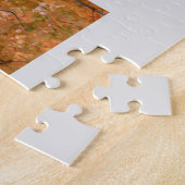 Puzzle aus Orange-goldenen Blätter (Seite)