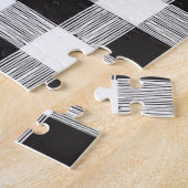 Puzzle aus Schwarz und Weiß (Seite)