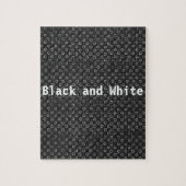 Puzzle aus Schwarz und Weiß (Vertikal)