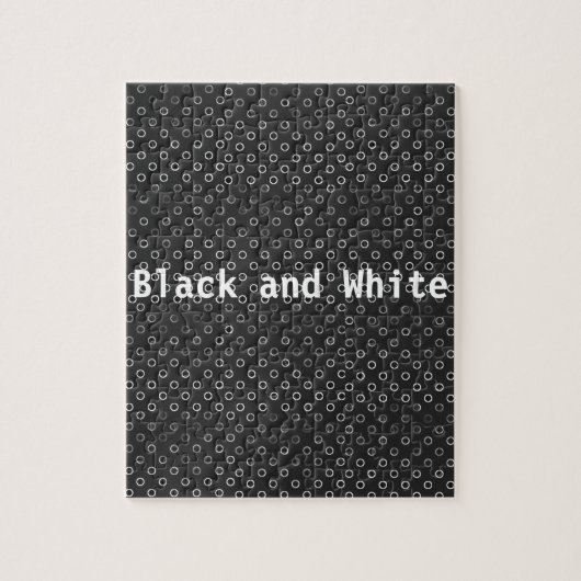 Puzzle aus Schwarz und Weiß (Vertikal)