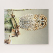 Puzzle aus Uhu und Gouache Art (Horizontal)