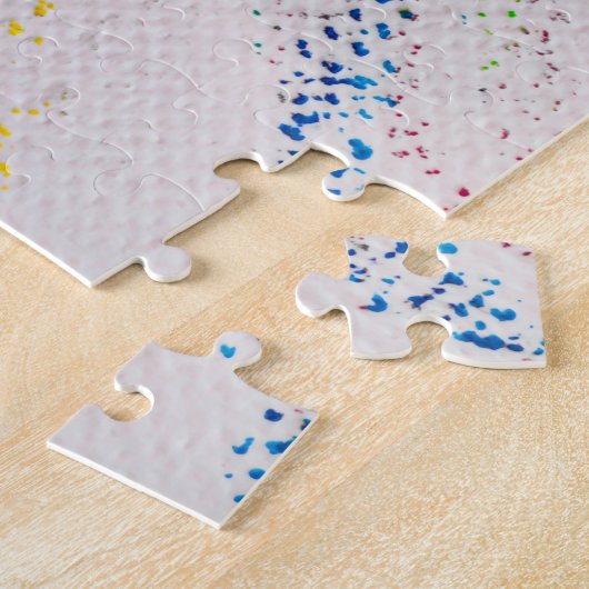 Puzzle aus verschiedenen pastellfarbenen Krebsen (Seite)