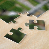 Puzzle aus weißem Hundsholz aus Foto (Seite)