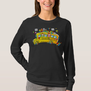 Puzzle Autism Awareness School Busfahrer Autistic T-Shirt