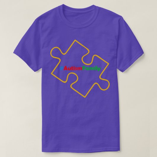 Puzzle Autism Lehrer Spezielle Bildung T-Shirt (Design vorne)