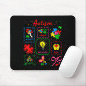 Puzzle Autismus-Band Autismus-Bewusstsein Männer F Mousepad (Mit Mouse)