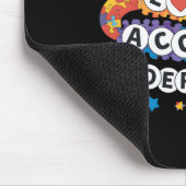 Puzzle Autismus Bewusstsein Freundschaft Bracelet Mousepad (Ecke)
