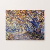 Puzzle "Autumn Road" (Horizontal)