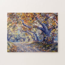 Puzzle "Autumn Road"