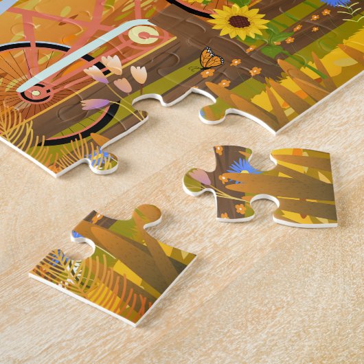 Puzzle Autumn Scarecrow Jigsaw (Seite)