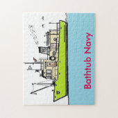 Puzzle, Badewanne, Marine Puzzle (Vertikal)