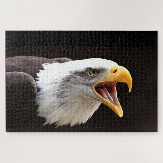 Puzzle Bald Eagle (Horizontal)
