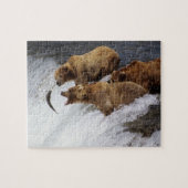 Puzzle-Bär-Angelpuzzle Puzzle (Horizontal)