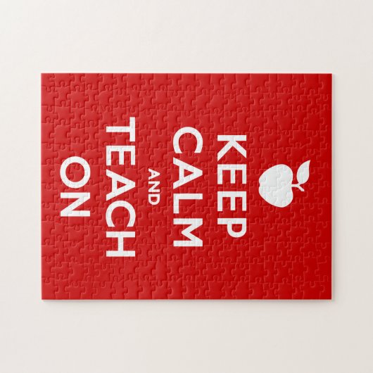 Puzzle, Behalt Ruhe und Teach on Puzzle (Horizontal)