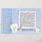 Puzzle bei der Wortsuche Erstes Party-Spiel (Vorderseite)