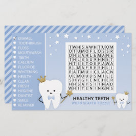 Puzzle bei der Wortsuche Erstes Party-Spiel