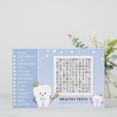 Puzzle bei der Wortsuche Erstes Party-Spiel (Stehend Vorderseite)