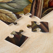 Puzzle bei Herbst-Wald (Seite)