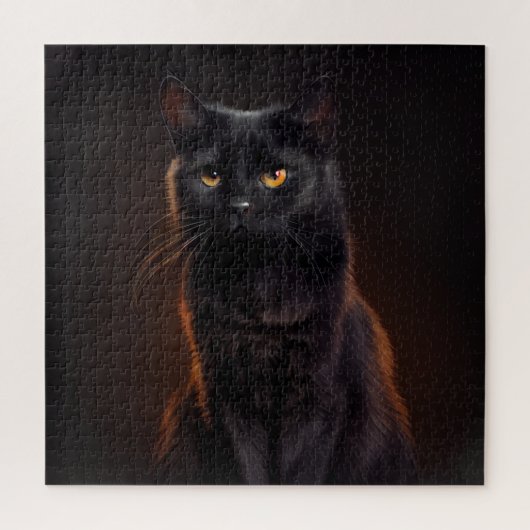 Puzzle Black Cat (Vertikal)