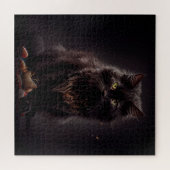Puzzle Black Cat (Horizontal)