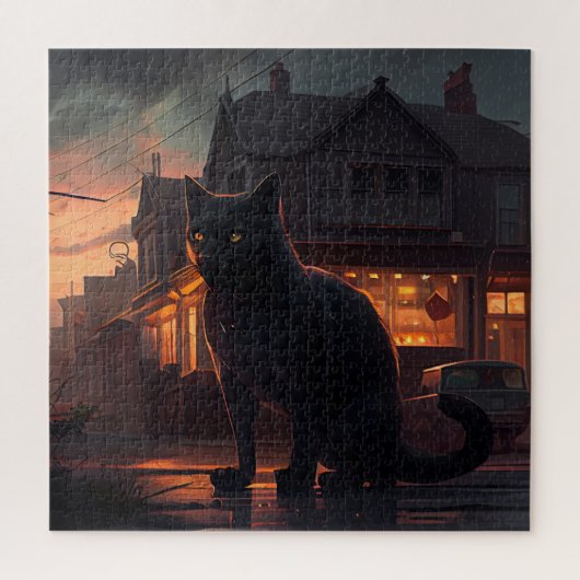 Puzzle Black Cat (Vertikal)