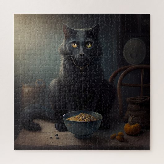 Puzzle Black Cat (Vertikal)