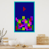 Puzzle Blocks Poster (Küche)
