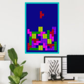 Puzzle Blocks Poster (Heimbüro)