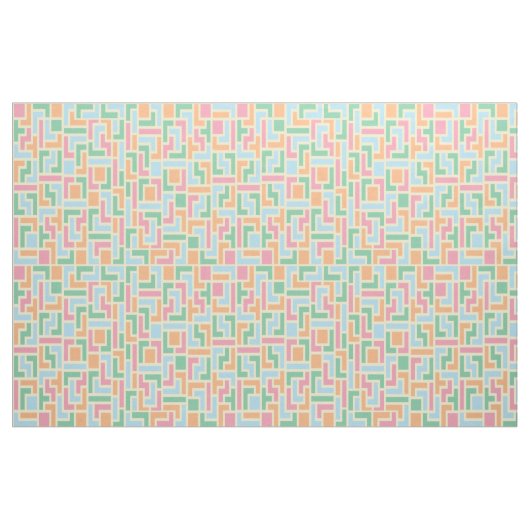 Puzzle Blocks Stoff (Fat Quarter (45,7 x 55,9 cm))