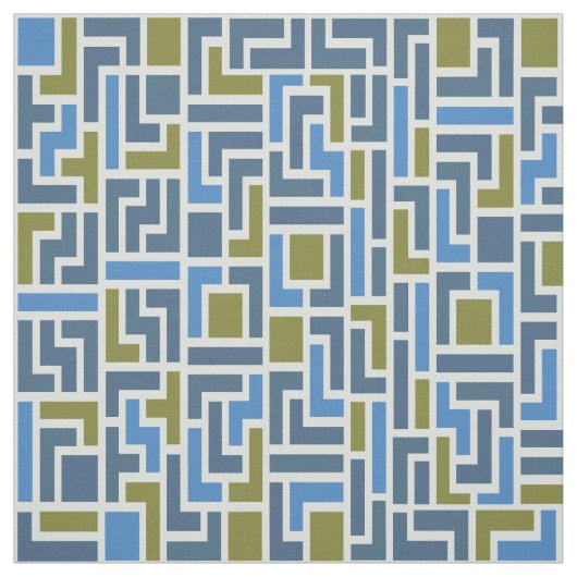 Puzzle Blocks Stoff (Muster)