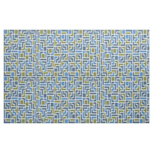 Puzzle Blocks Stoff (Fat Quarter (45,7 x 55,9 cm))