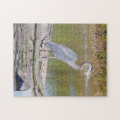 Puzzle Blue Heron (Horizontal)
