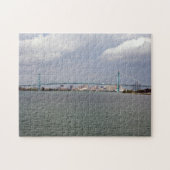 Puzzle Blue Water Bridge (Horizontal)