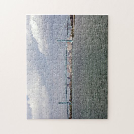 Puzzle Blue Water Bridge (Vertikal)