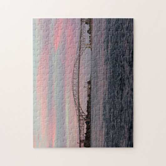 Puzzle Blue Water Bridge (Vertikal)