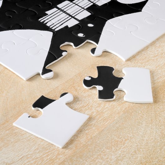 Puzzle „Born to Rock " (Seite)