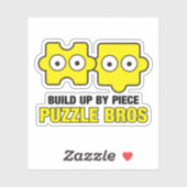 Puzzle Bros Aufkleber (Blatt)