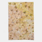 Puzzle Butterflies und Daisies-Browns von STaylor Küchentuch (Vertikal)