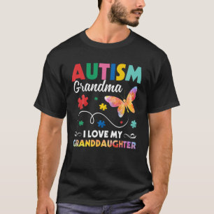 Puzzle Butterfly Autismus Oma I Liebe mein Großva T-Shirt